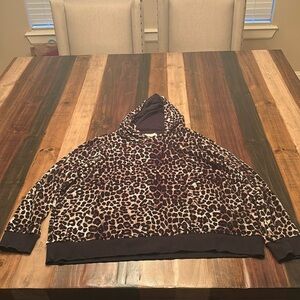 Michael Kors Cheetah Print Hoodie